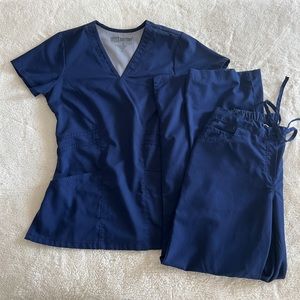 Grey’s Anatomy navy blue scrubs